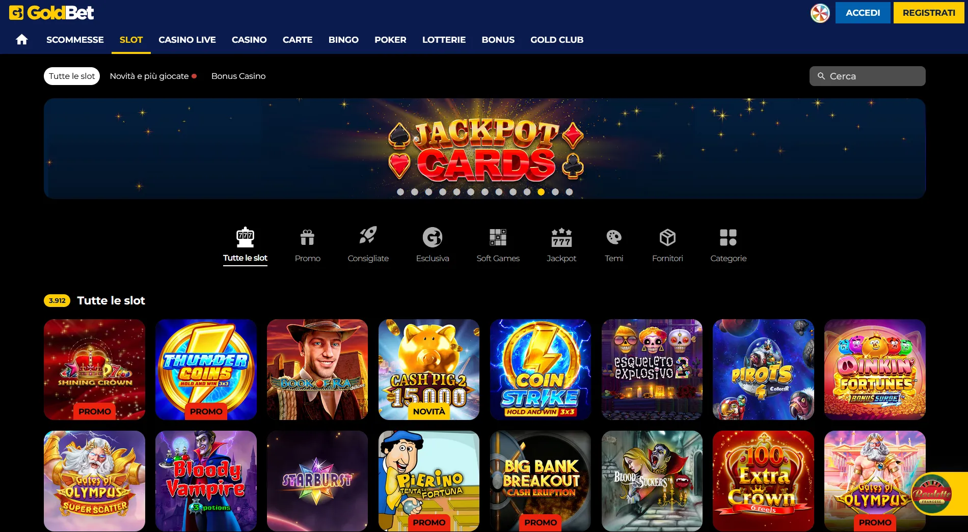 I migliori provider di slot online che pagano di più