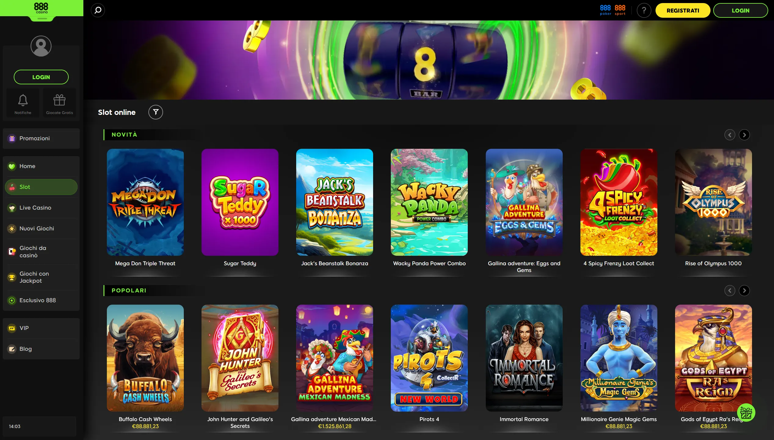 Top 10 delle migliori slot online che pagano di più